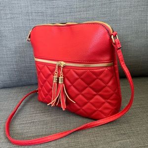 NWOT ISABELLE VEGAN CROSSBODY BAG PURSE